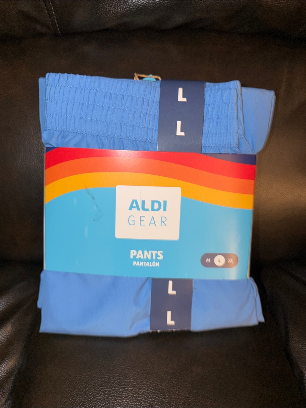Aldi Gear Men's Light Blue Loose fit Pants - Large